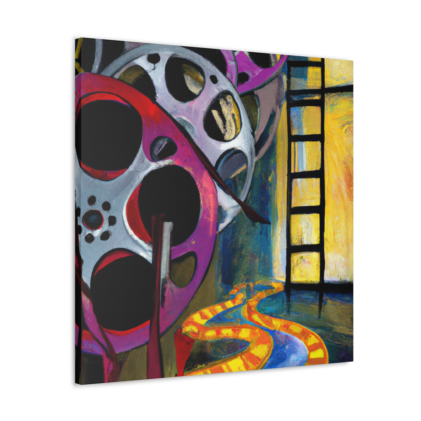 "Movie Reels Fantasia" - Canvas