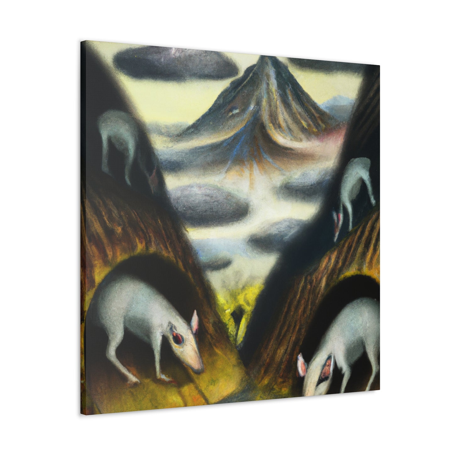 Opossum in a Dream - Canvas