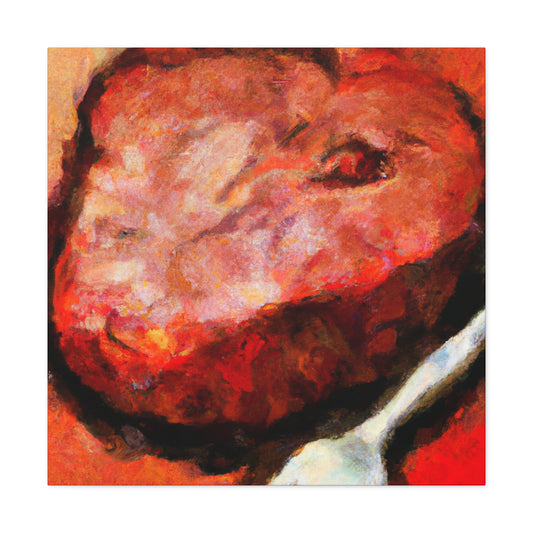 Steak in Impressionism - Canvas