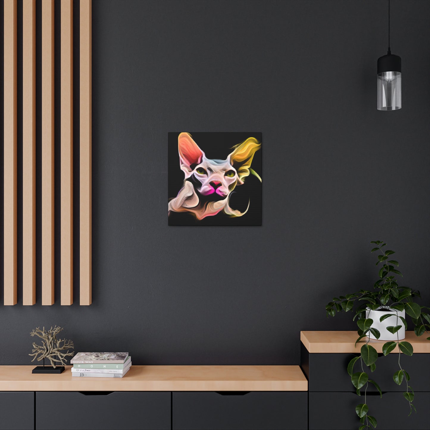 Sphynx Cat Enchantment - Canvas