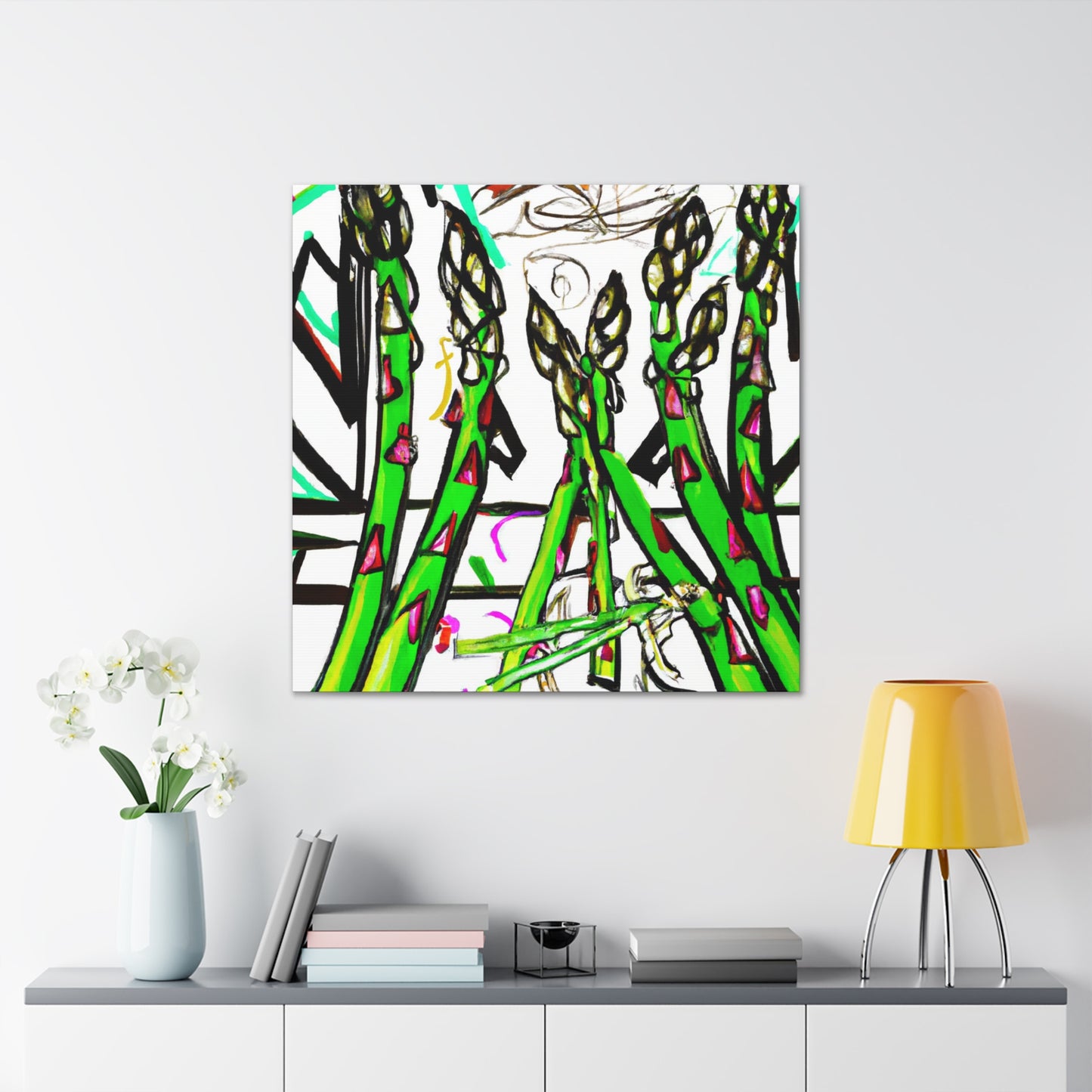 Asparagus Elegance Vision - Canvas