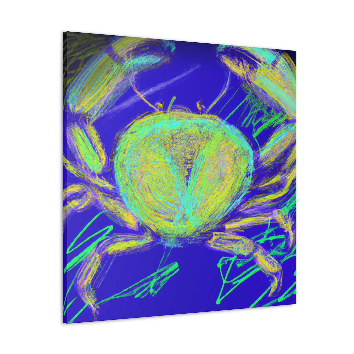 Crab in Impressionism - Canvas