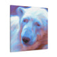 Polar Bear Impressionism - Canvas