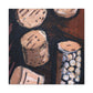 "Corks Fly in Wine" - Canvas