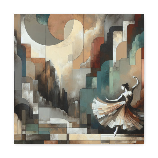 Graceful Euphoria of Ballet - Canvas