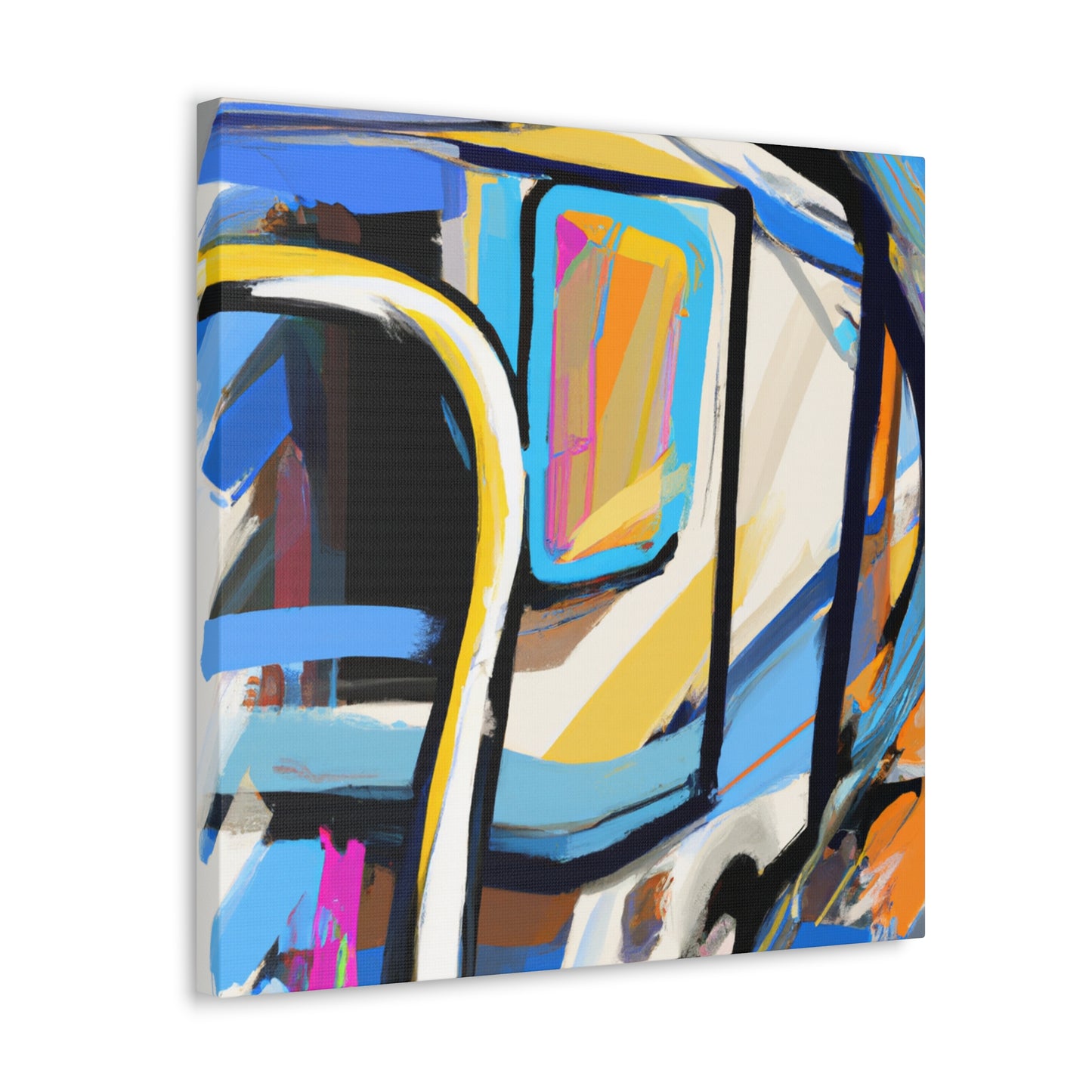 "Camper Van Odyssey" - Canvas