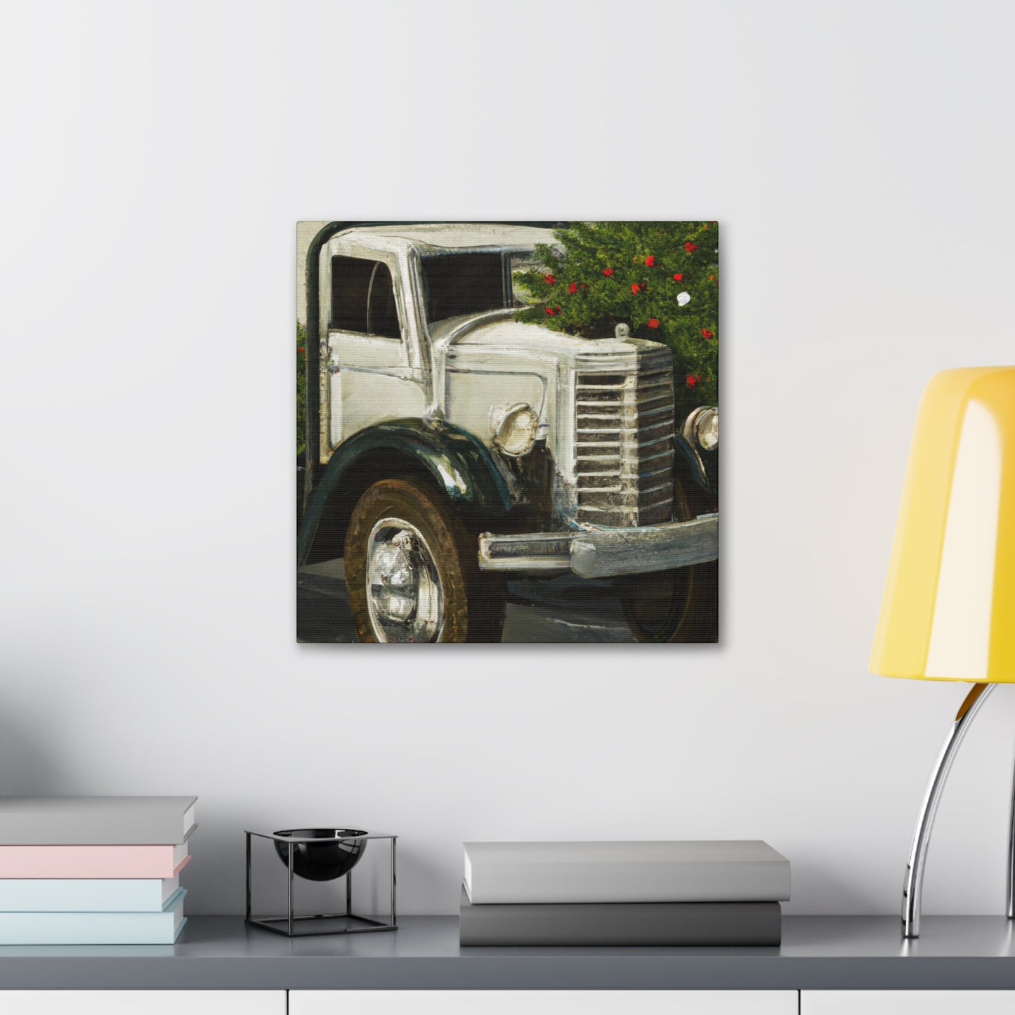 "Vintage Christmas Delivery" - Canvas