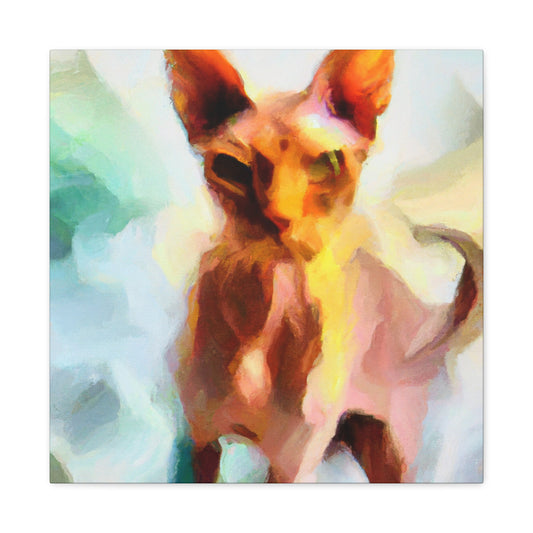 Mysterious Sphynx Dreaming - Canvas