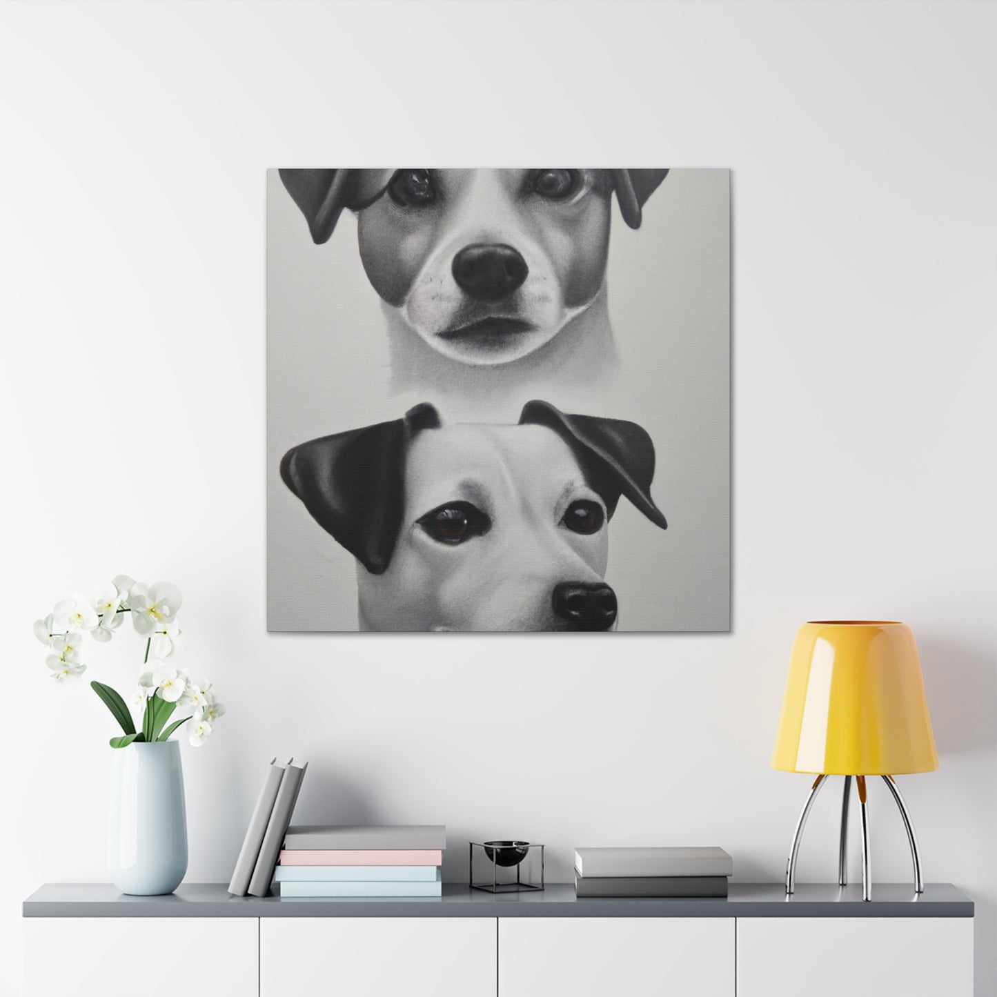 "A Jack Russell Portrait" - Canvas