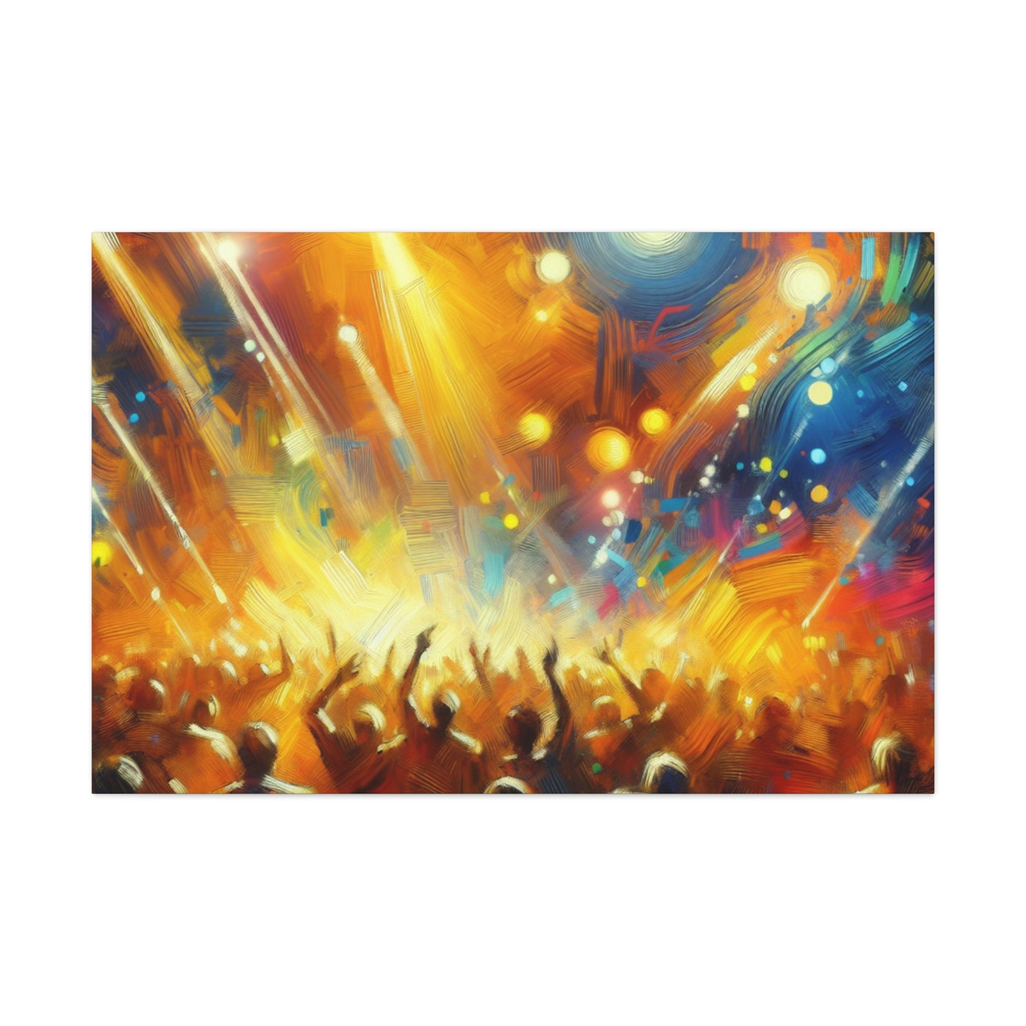 Euphoric Spectrum Unleashed - Canvas