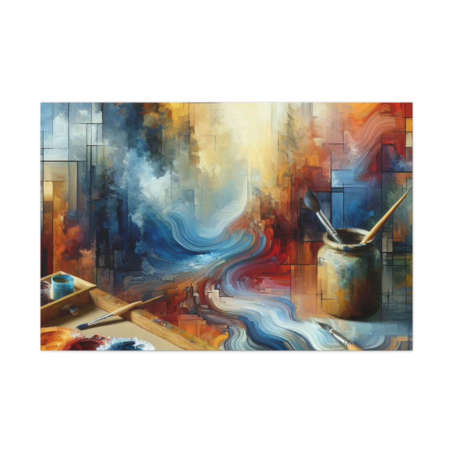 Whirlwind of Color - Canvas