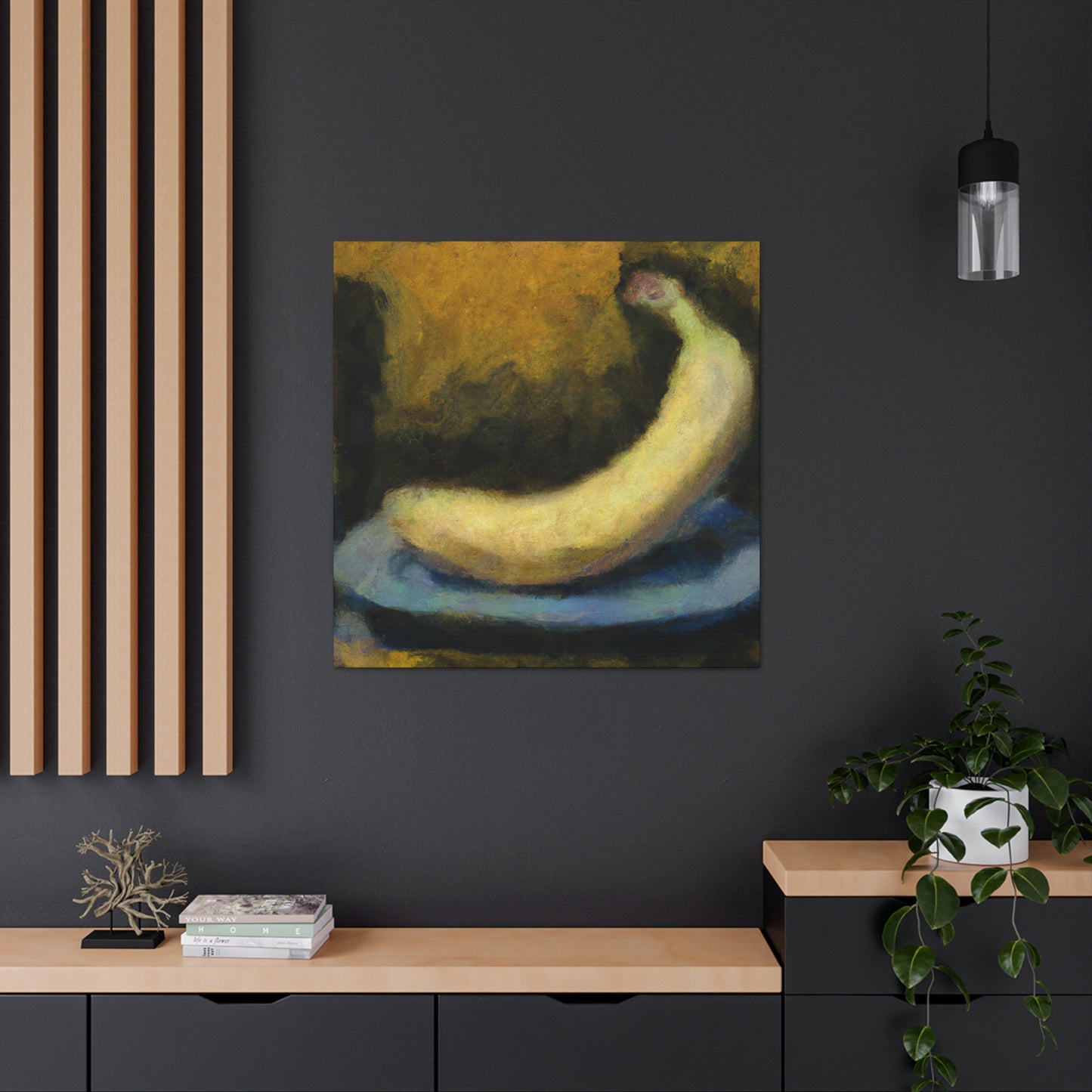 "Bananas Adorned with Gold" - Canvas