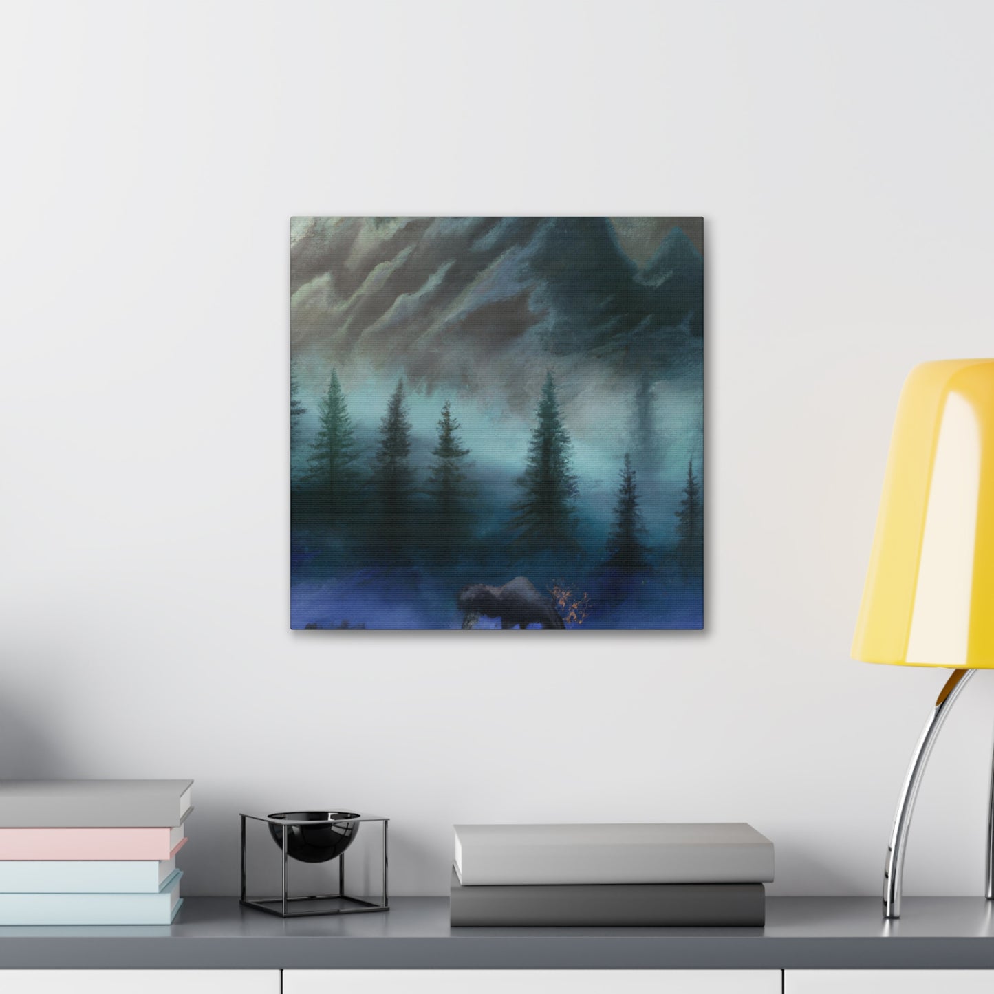 "Majestic Moose Majesty". - Canvas