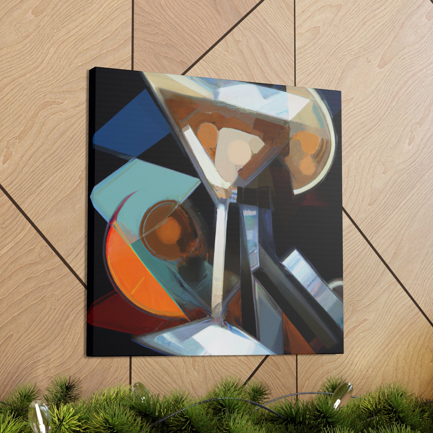 "Martini: A Toast!" - Canvas