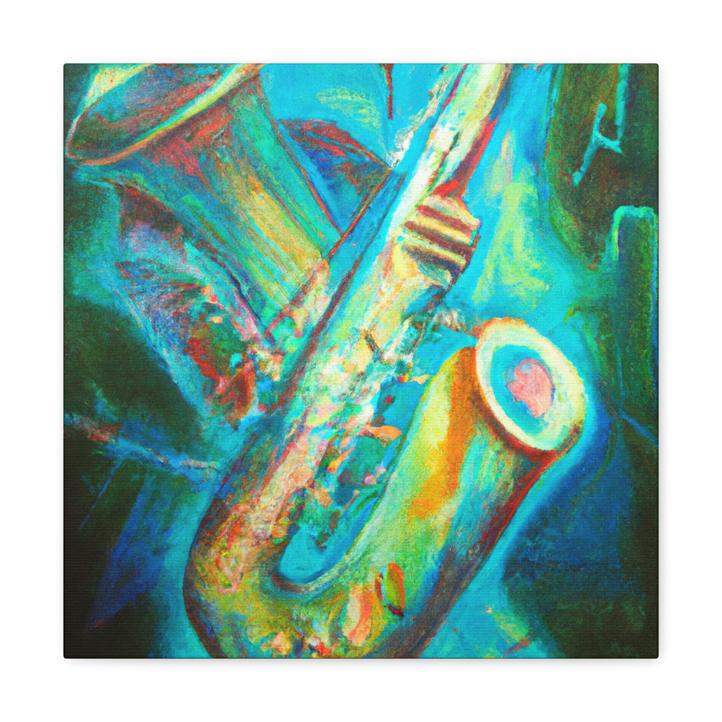 Saxophone in a Dream - Canvas