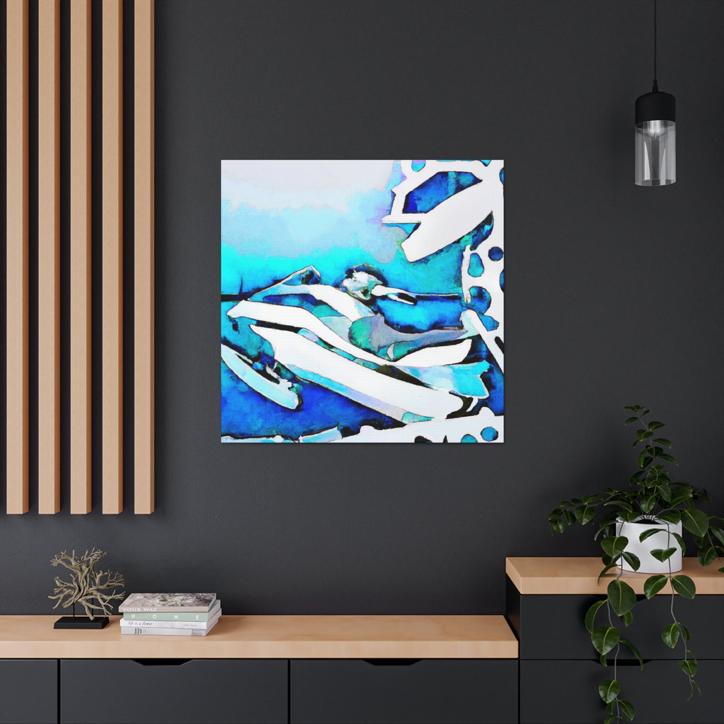 "Jet Skiing Retreats" - Canvas