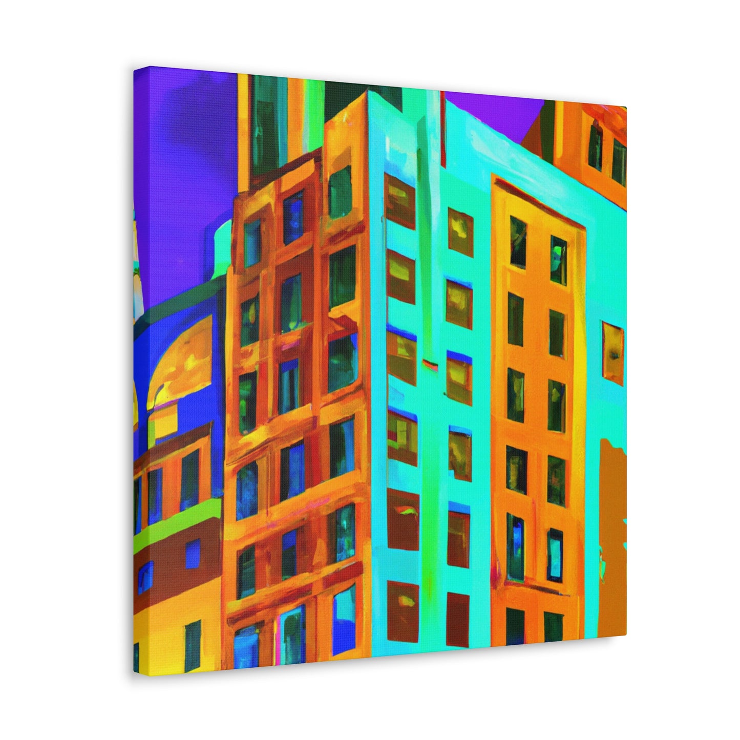 "Old Meets New Neoclassic" - Canvas