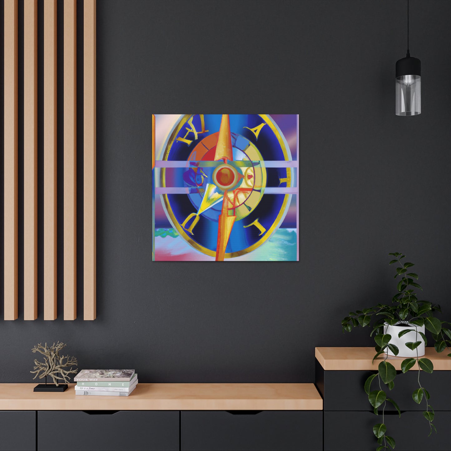 Compass of the Roaring Twenties - Canvas