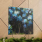 Hydrangea's Dramatic Bloom - Canvas