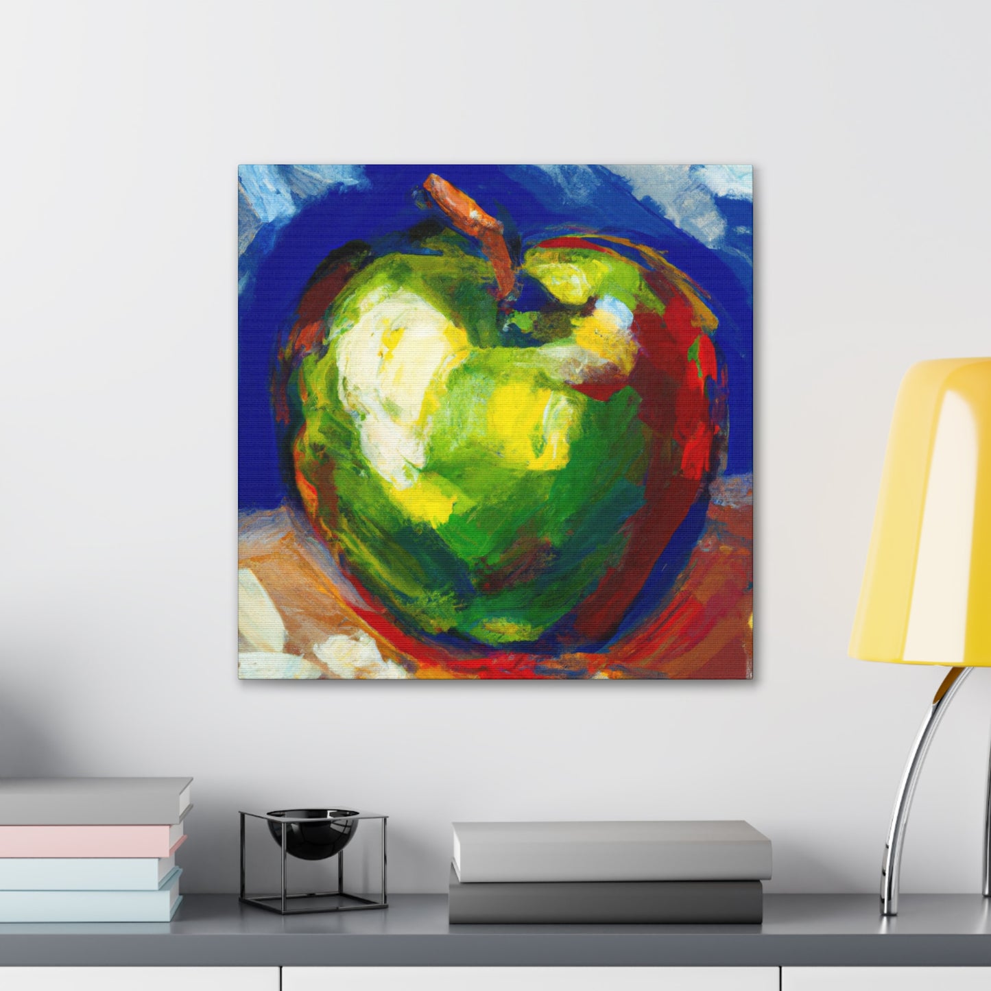 "Apple's Expressionistic Dream" - Canvas