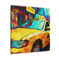 Riding the Taxicab - Canvas