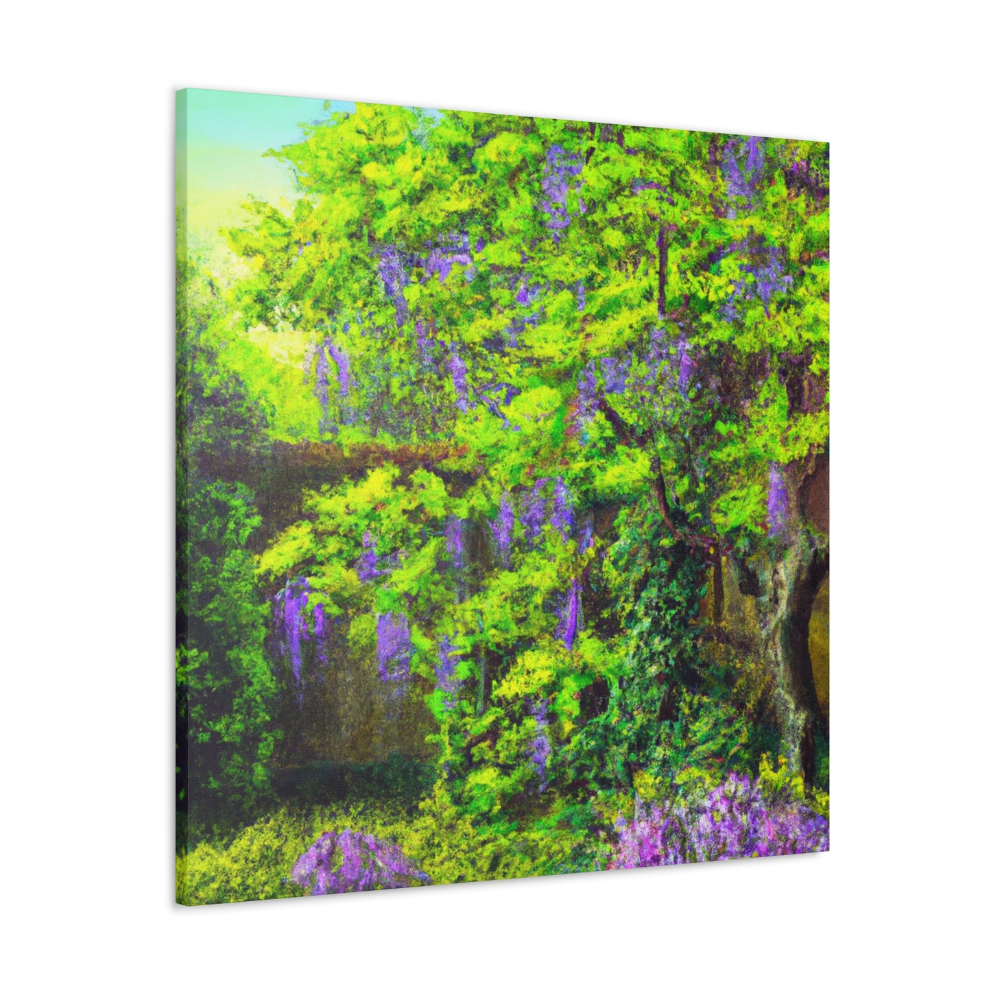 "The Wisteria Tapestry" - Canvas