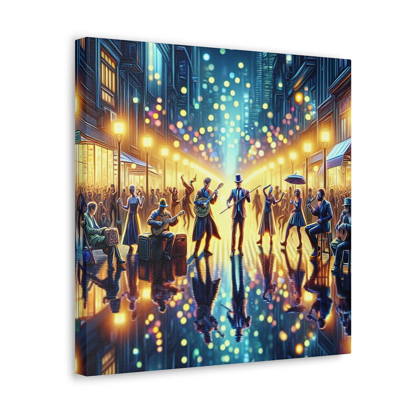 "Mimes of the Metropolis" - Canvas