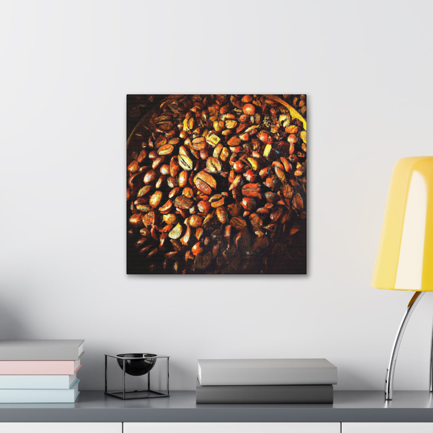 Coffee Beans Harvested - Canvas