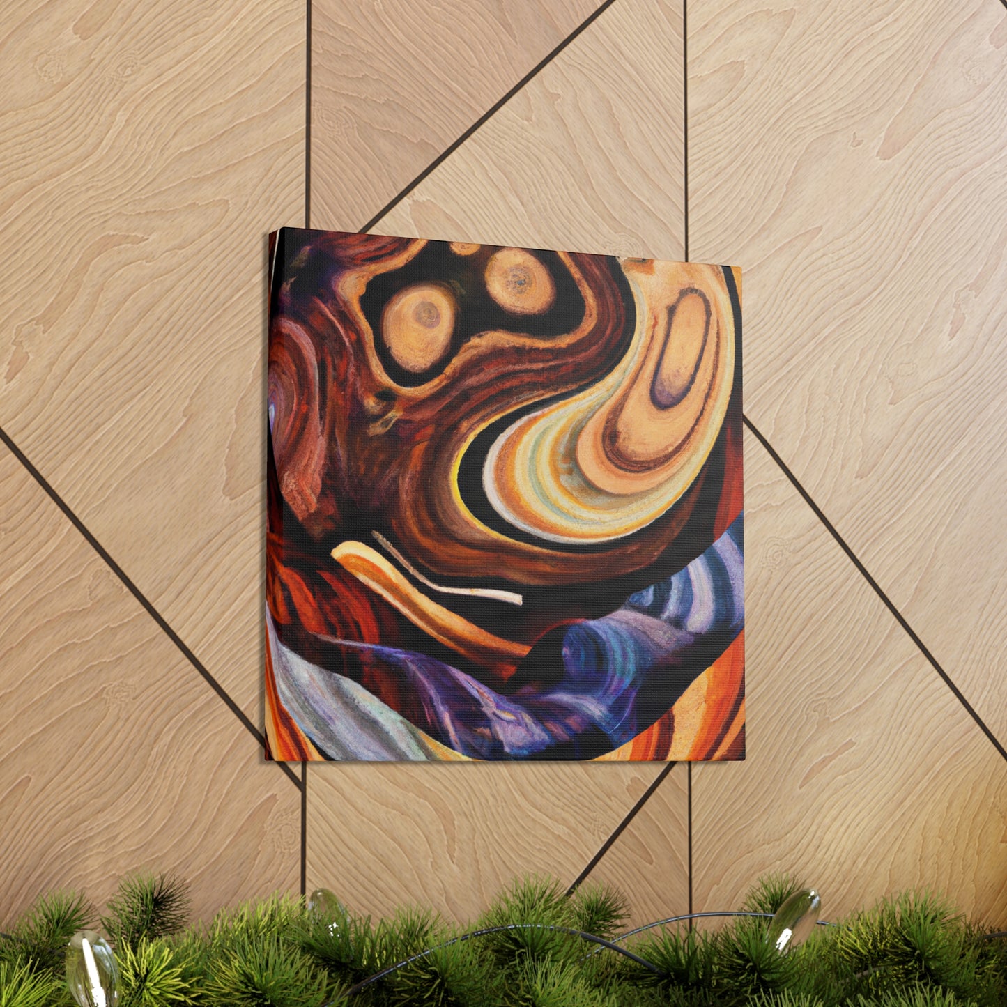 "Barrel of Poetry" - Canvas