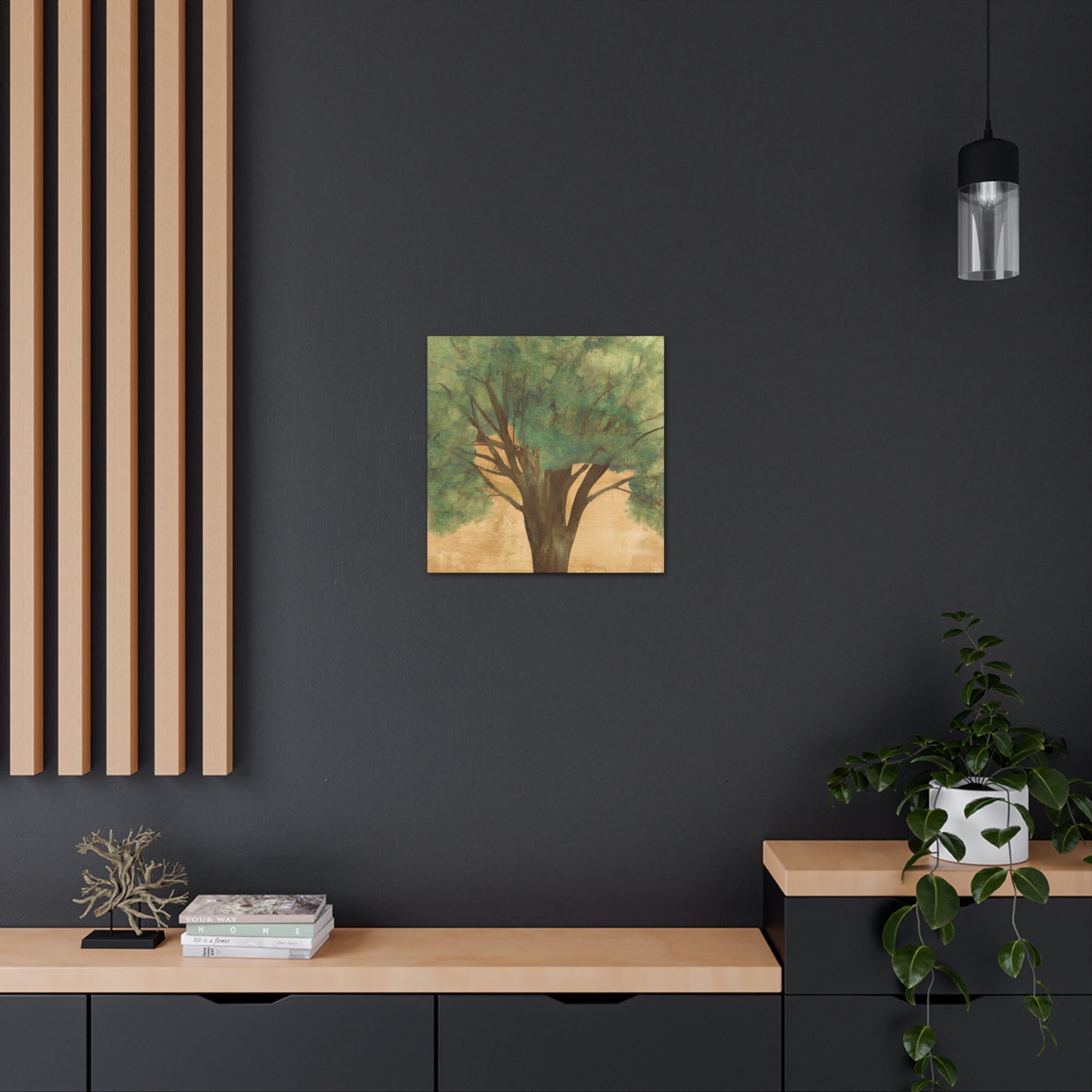 Elm Tree in Deco - Canvas