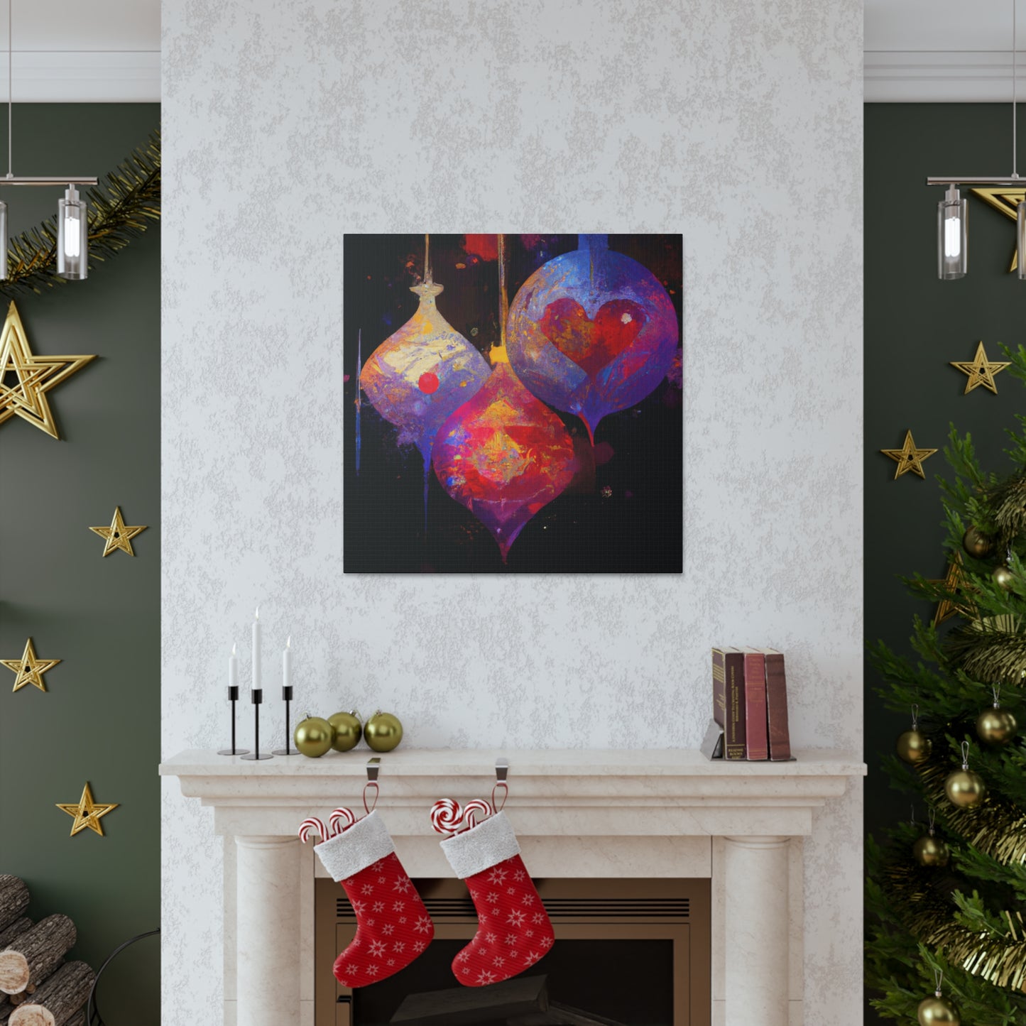 Merry Christmas Sparkle - Canvas