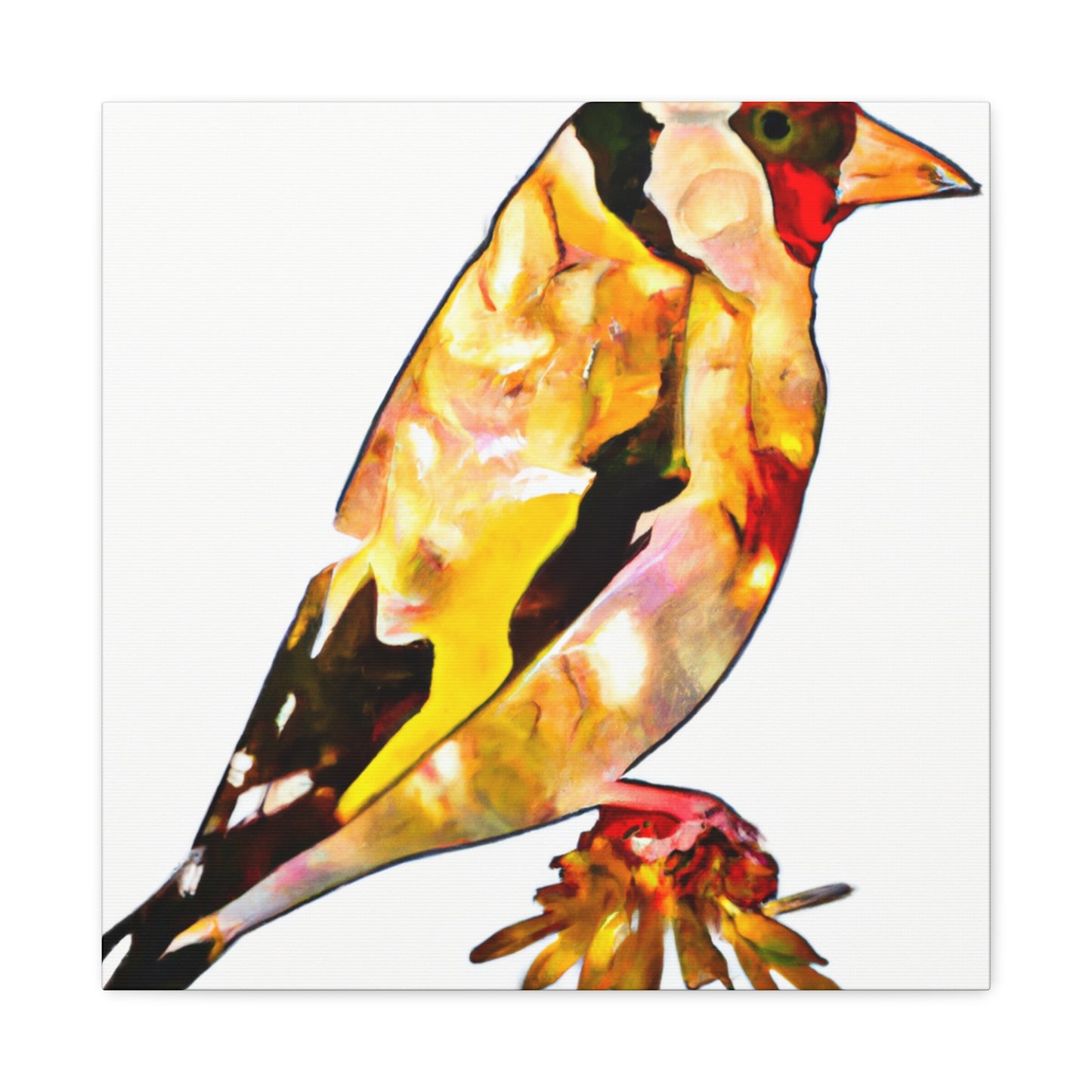 "Goldfinch American Splendor" - Canvas