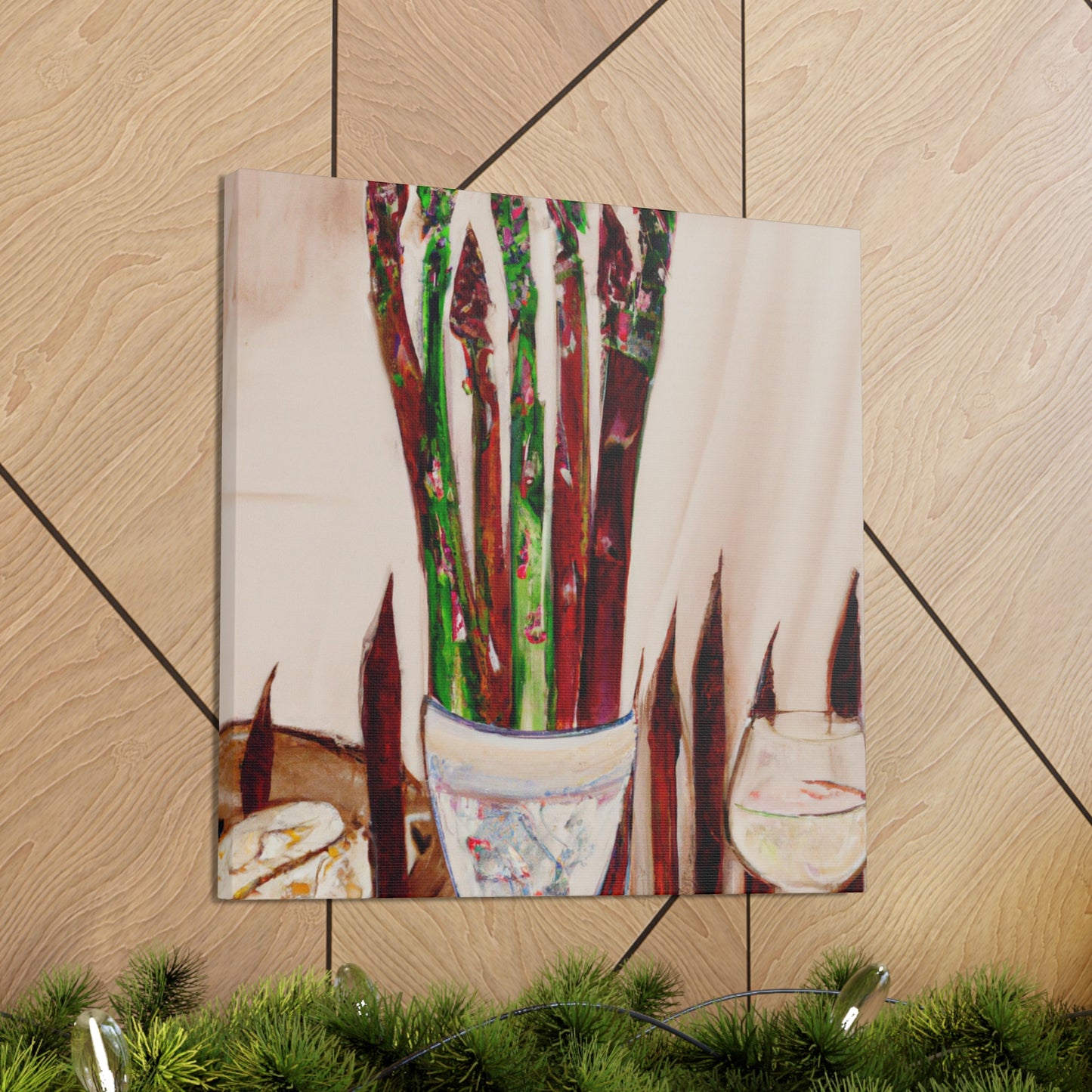 Asparagus in Splendor - Canvas