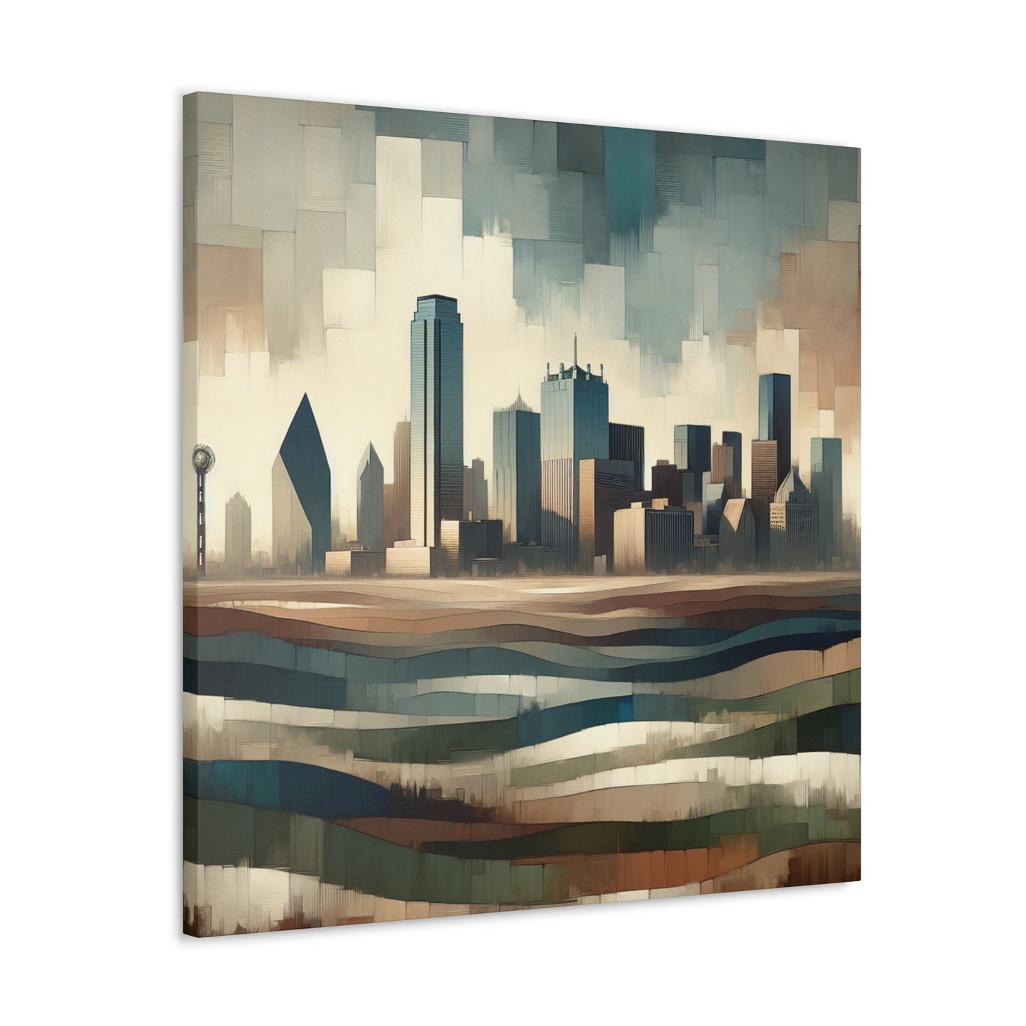 "Vivid Visions of Dallas" - Canvas