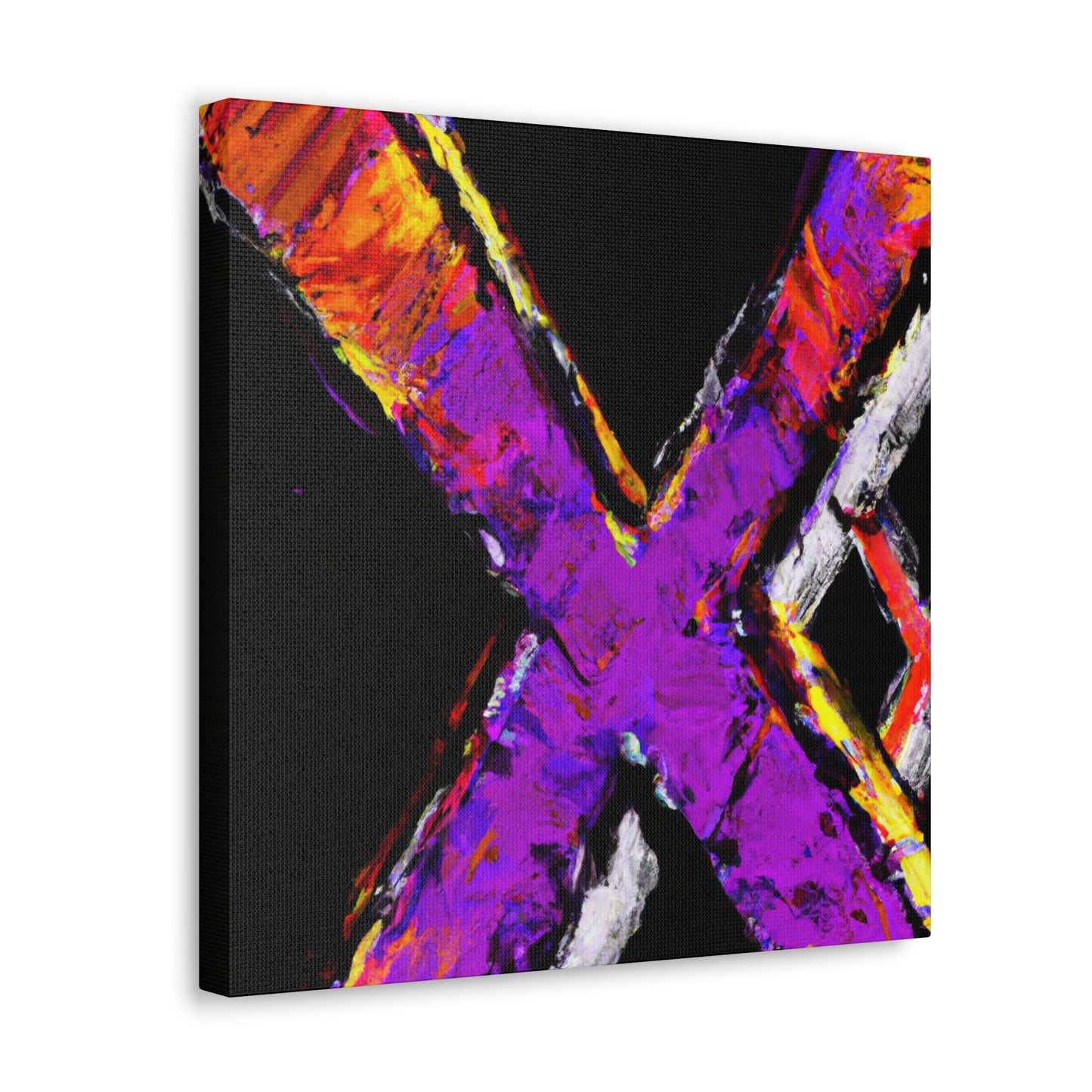 "X Awaits Dreamers" - Canvas