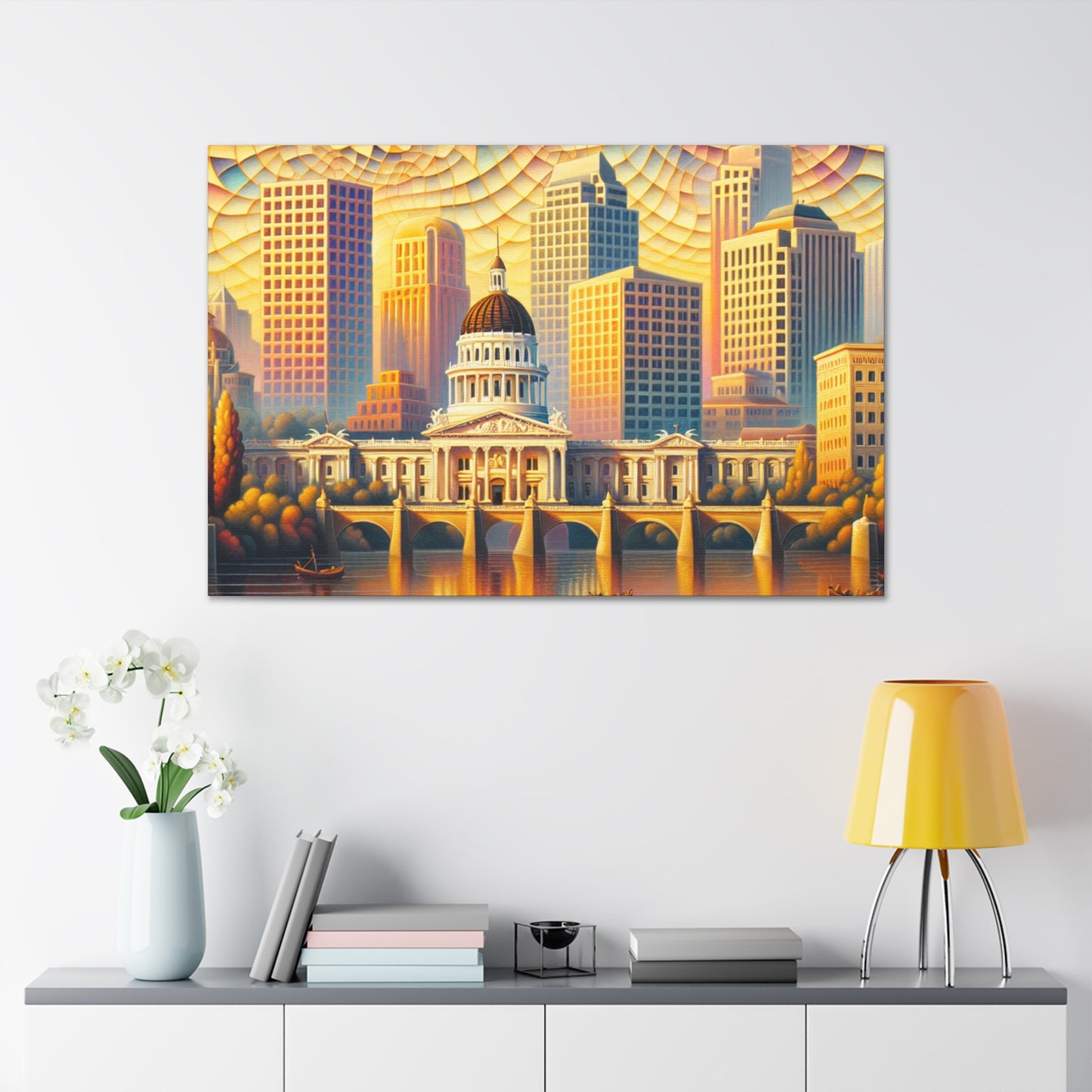 "Sacramento Serene Splendor" - Canvas