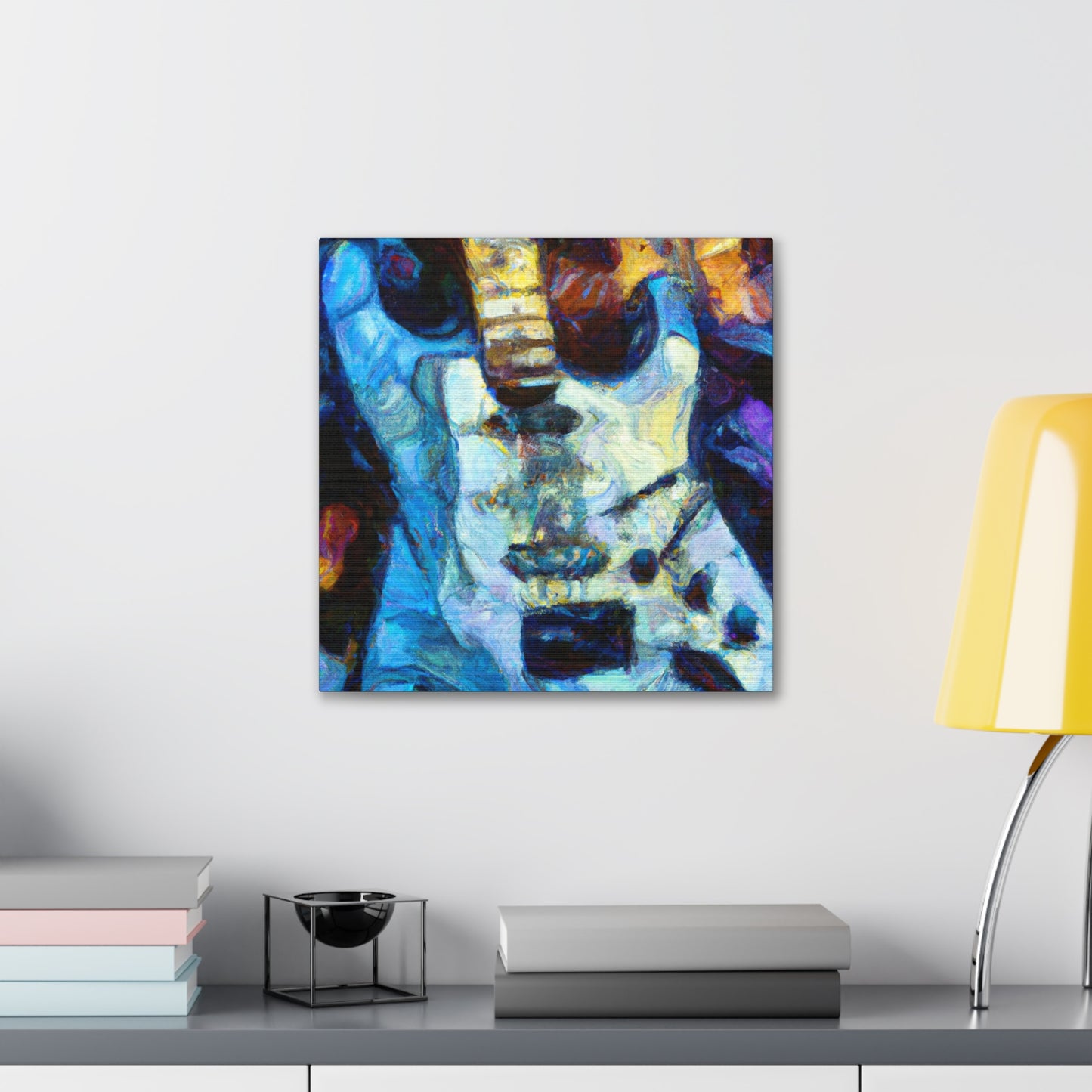 "Fender In Impressionism" - Canvas