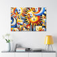 Joyful Celestial Encounters - Canvas