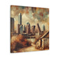 "Enchanting Hues of Austin" - Canvas