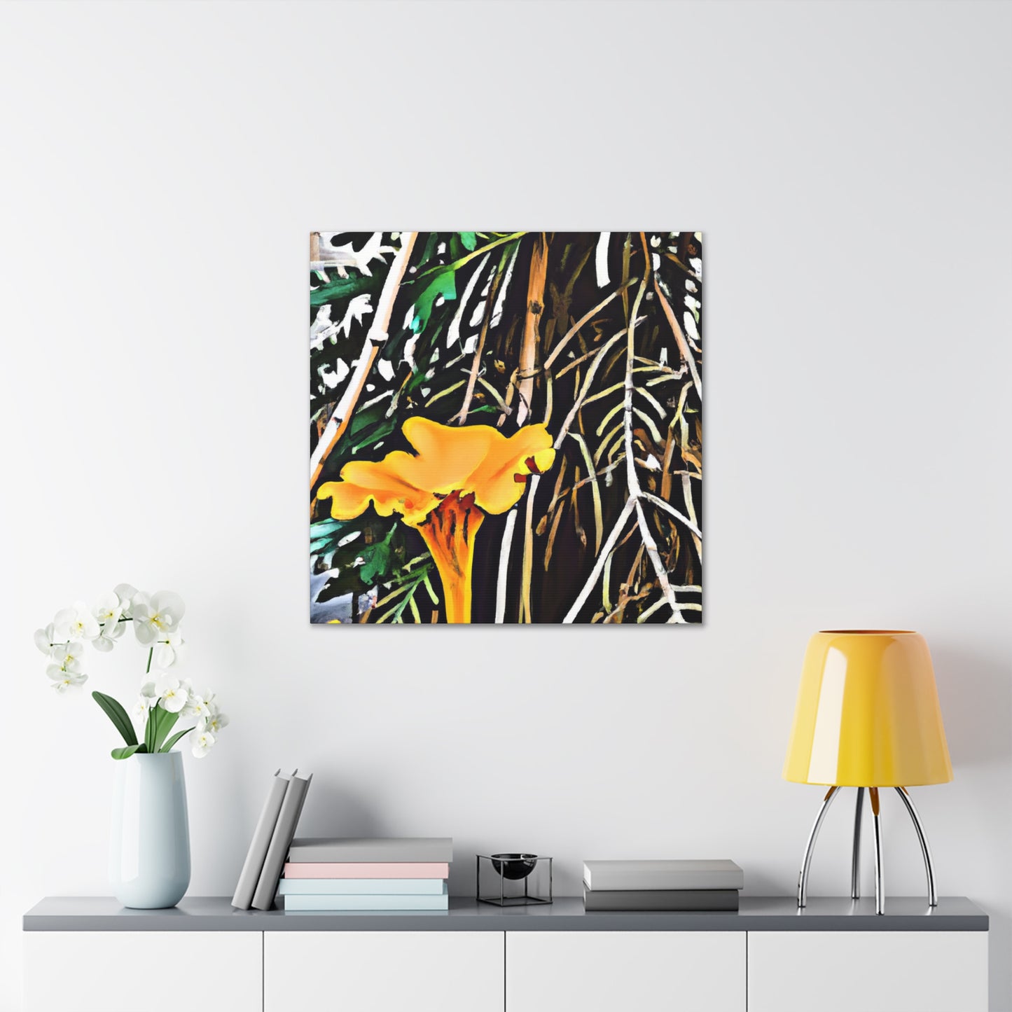 Chanterelle Street Mural - Canvas