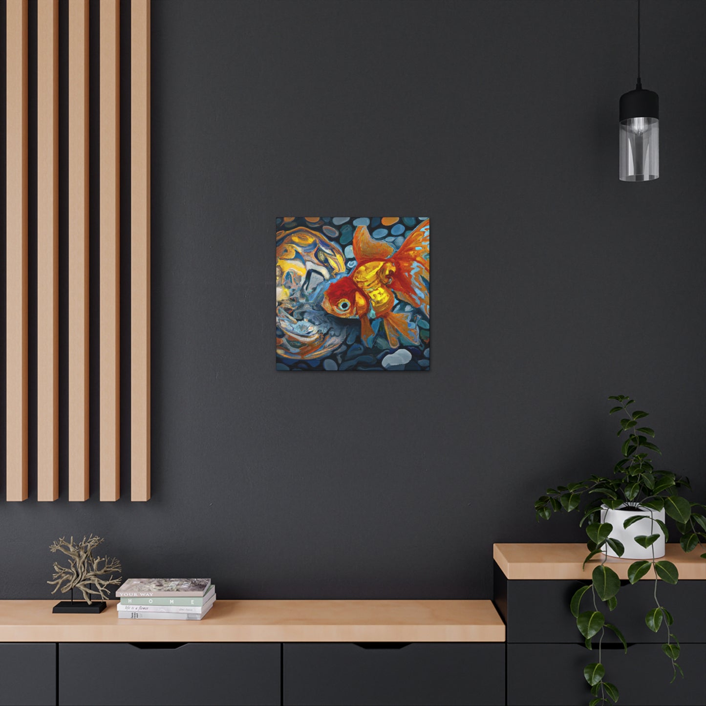 Goldfish in Dreamscape - Canvas