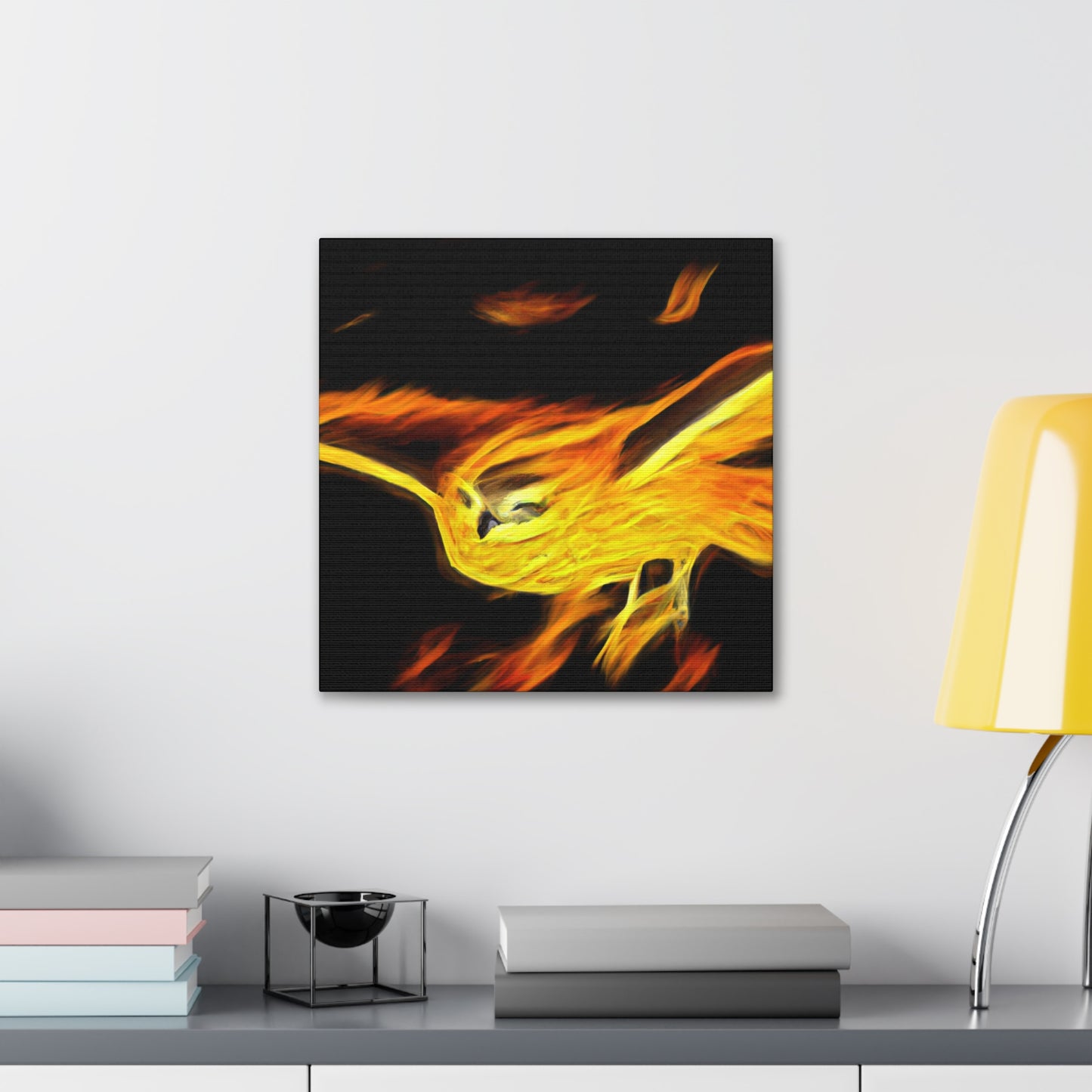 Golden Eagle Triumphant - Canvas