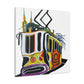 Tram Across the City - Canvas