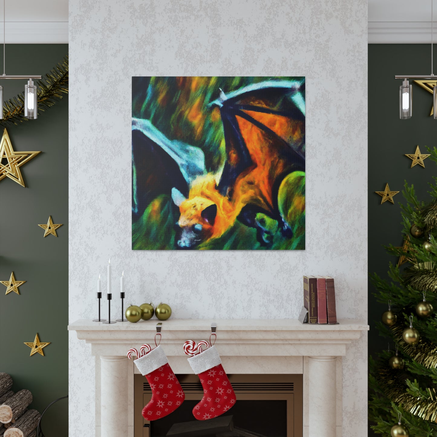 Mystic Indian Flying Fox - Canvas