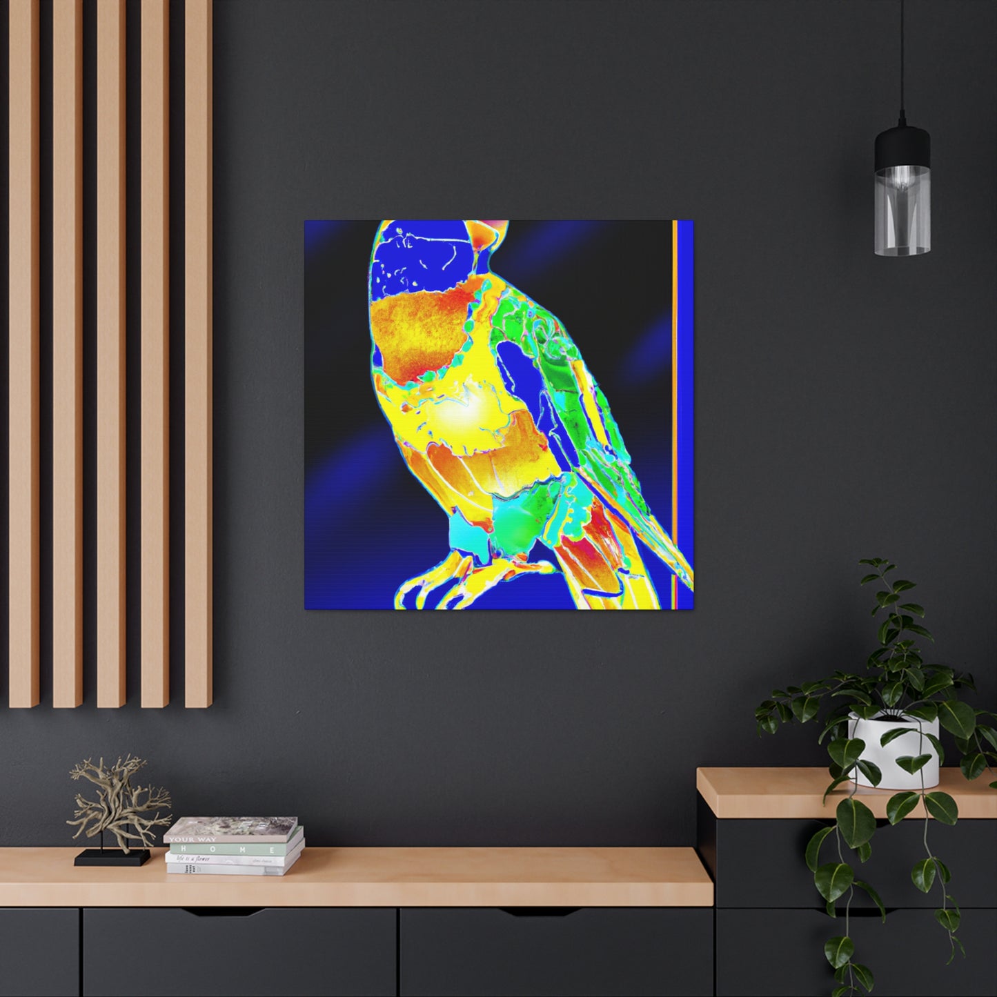 Rainbow Lorikeet Dreaming - Canvas