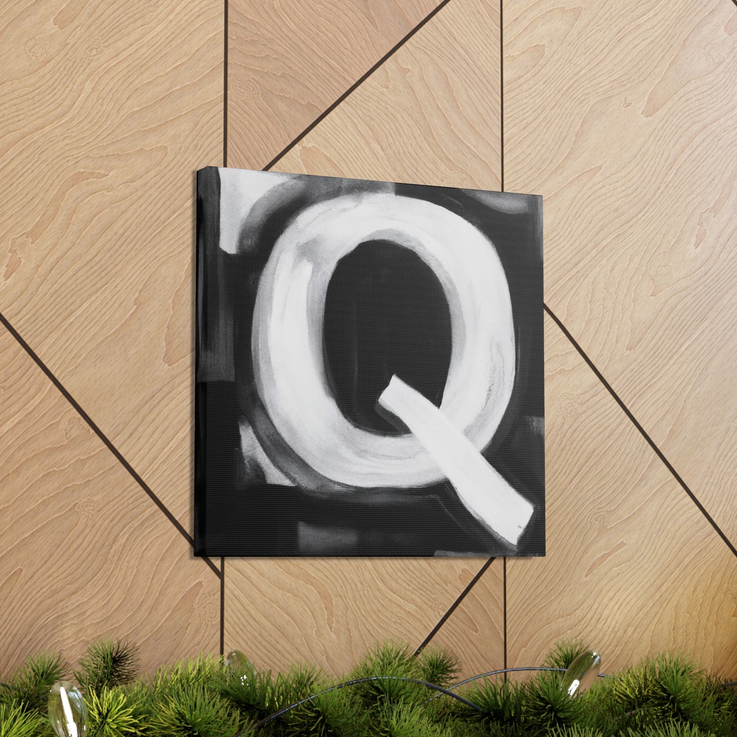 "Q's Dynamic Reflection" - Canvas