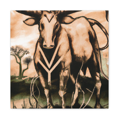 "Texas Longhorns Majestic Majesty" - Canvas