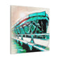 "Pontoon Journey Home" - Canvas