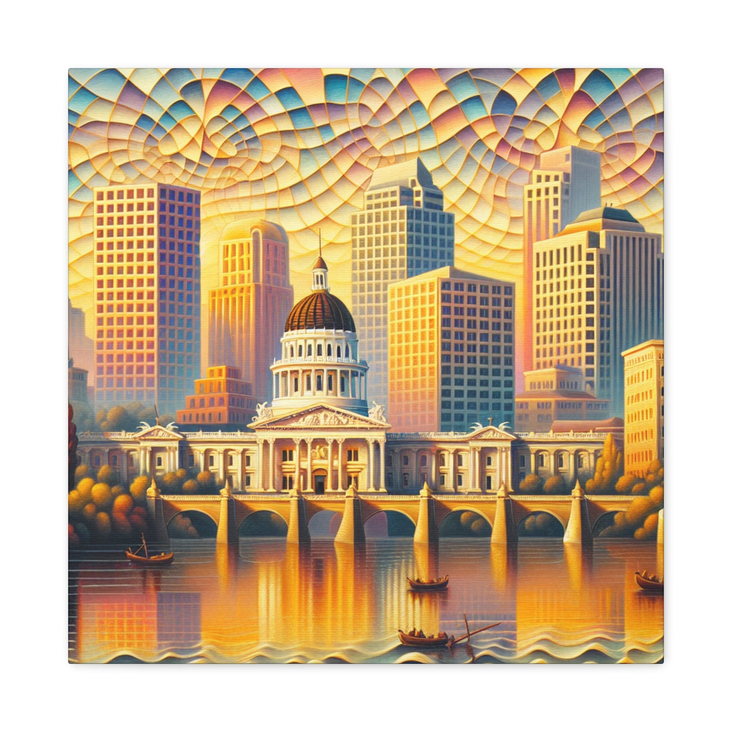 "Sacramento Serene Splendor" - Canvas