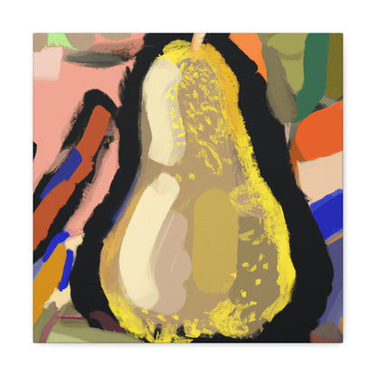 Pear in Abstraction - Canvas